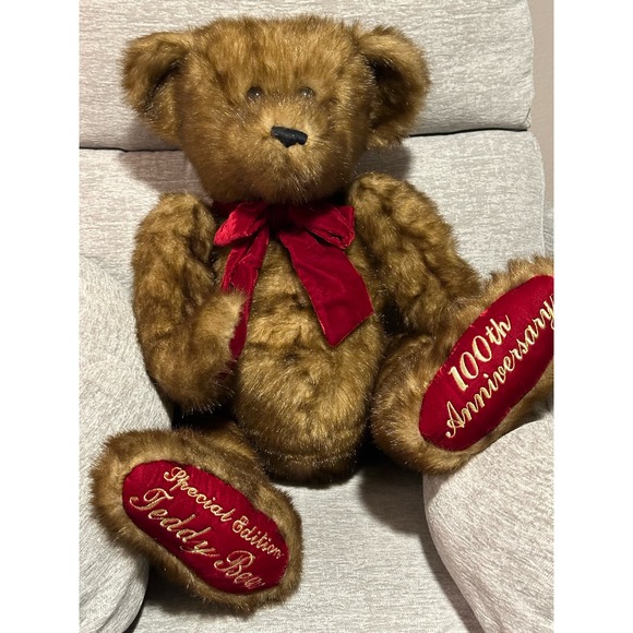 Dan Dee Collectors Choice 100th Anniversary Plush Teddy Bear 30” - Picture 2 of 10